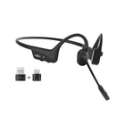 Shokz OpenComm2 UC with USB-C Dongle Bluetooth Stereo Headset Noise Cancelling Boom Microphone with Mute Button - Cosmic Black-Bluetooth Connectivity: Seamlessly connect to your devices via Bluetooth 5.0 for hassle-free pairing and superior wireless range. Enjoy freedom of movement up to 33 feet away from your connected device.