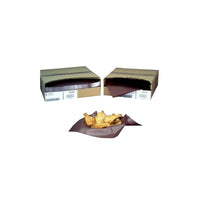 Deluxe 12" x 12" Paper Chocolate Basket Liner, Brown, 2000 Pack-Brown