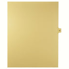 Mark Maker Legal Tabs - Letter Size - Buff - 1/15th cut - 25 tabs per package - 5 packages Pack - Number 97-Buff SingleTabs