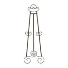 Futech E001 Iron Easel, 55" x 14" x 24", Copper-Support bar 1-1/2"D