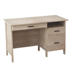Homenations Barrington Writing Desk-Grey colour and contemporary design