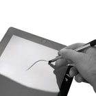 Procare Conductive Stylus TRIO, Silver-Fine Tip ball point pen