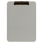 JAM Paper Plastic Clipboards, 9 x 13, Grey, 12 Pack (340926884A)-Material: Plastic