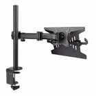 StarTech Articulating Laptop Tray or Monitor Arm Desk Mount-The arms can extend a maximum of 16.85" from the pole