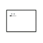 Quartet Coloured Frame Dry-Erase Board - 17" x 23" - Assorted-Aluminum coloured frame with flexible mounting which allows board to hang horizontally or vertically (self-stick pads are included for easy hanging)