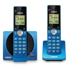 Vtech 2-Handset Cordless Phone with Caller ID/Call Waiting, Blue-DECT 6.0 Digital Technology