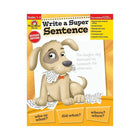 Evan-Moor Write A Super Sentence Book (EMC205) - Grade 1 - 3-Age group and grade: Ages 6 - 9 and grades 1st - 3rd