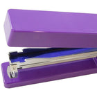 JAM Paper Office & Desk Sets, Stapler Pack of Staples, Purple (3375PUPU)-Stapler Size: 6 x 2.5 x 1.125 inches Staples Size: Standard (.5" x .25")
