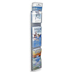 Azar Displays Three-Pocket Brochure Holder, 2 Pack (252065)-Brochure Holder
