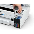 Epson - Imprimante tout-en-un couleur sans cartouche à réservoir d’encre géant Epson EcoTank ET-15000-Impression allant jusqu’à 13 x 19 po grâce à l’alimentation arrière