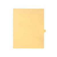 Mark Maker Legal Exhibit Index Tab Buff Single Tabs, 1/15th Cut, Letter Size, No Holes, Letter I, 25 Pack-Buff Single Tabs, 1/15th Cut