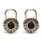 Master Lock Dudley Combination Dial-Hardened steel shackle for extra cut resistance