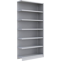 Metalware RK226 Boltless Shelving Unit, 7-Shelves, 36" x 24" x 76", Light Grey-Adjustable shelving system that provides high strength, yet economical storage capacity for your needs