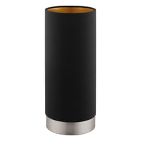 Eglo Maserlo Touch Sensor Table Lamp - 10" - Matte Nickel-Table Lamp