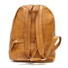 Ashlin Naples Traveler Knapsack, British Tan-Main Zippered compartment