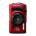 OM System Tough TG-7 Digital Camera - Red-TruePic VIII