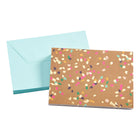 Mara-Mi Notecards - 3.5" x 5" - Confetti Kraft - 20 Pack-20 note cards, 20 envelopes