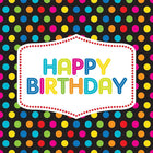 Millbrook Studios Birthday Flat Wrap, Hbd, 12 Pack (57051)-Each sheet is 19" x 27"