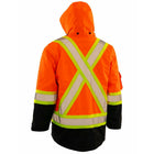 Forcefield 4-in-1 Safety Parka - Orange with Black Trim - XL-Multipurpose