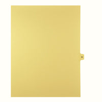 Mark Maker Legal Tabs - Letter Size - Buff - 1/15th cut - 25 tabs per package - 5 packages Pack - Number 84-Buff SingleTabs