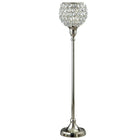 Elegance Sparkle T-lite Holder on Stand, Low (72887)-Tealight holder
