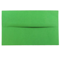 JAM Paper A10 Invitation Envelopes, 6 x 9.5, Brite Hue Green Recycled, 250 Pack (35633H)-Green recycled envelope
