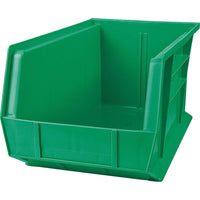 Kleton Stack & Hang Bin, 8-1/4" W x 7" H x 14-3/4" D, Green - 12 Pack-Capacity: 60 lbs.