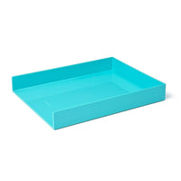 Poppin Single Letter Tray - Aqua-Poppin's Aqua Letter Tray matches perfectly with all Aqua Poppin's products