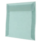 JAM Paper 8.5 x 8.5 Square Envelopes, Ocean Blue Translucent Vellum, 100 Pack (PACV532g)-Size: 8 1/2" x 8 1/2"