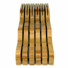 Heim Concept In-Drawer Premium Bamboo Wood Knife Storage Block - Up to 16 Knives-Brown, Bamboo