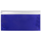 JAM Paper #10 Foil Envelopes with Self Adhesive Closure, 4 1/8 x 9.5, Blue, 25 Pack (1327705)-Opening: booklet