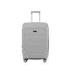 Air Canada Optimum 24" Hardside Spinner Luggage - Light Grey-Constructed in Polypropylene