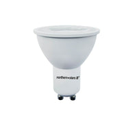 Northern Stars 80425 LED Light Bulb, GU10 7W, Dimmable, White, 2 Pack-LED GU10 120V 7W, Daylight