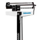 Health o meter 402KL Mechanical Beam Scale with Height Rod-Powder coating inside and out protects it from rust, extending the life of the scale