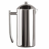 Frieling Polished 18/10 Stainless Steel French Press, 36 Ounce (#0104)-Your second cup of coffee will never be cold with this all stainless steel French Press.