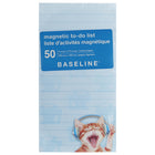 Baseline - Bloc-notes magnétique, ligné, 50 feuilles, Thème animal-50 feuilles lignées