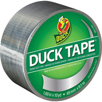 Duck Tape Brand Duct Tape, 1.88" x 10 yd, Silver-High performance strength and adhesion characteristics