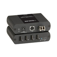 Black Box IC404A-R2 4 PORT USB 2.0 MM FIBER EXTENDER-Extender