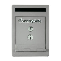 SentrySafe Depository Security Safe - 0.23 Cu. Ft. - Beige-Construction: Solid Steel construction for durable and reliable  security protection