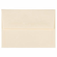 JAM Paper A2 Invitation Envelopes, 4.38 x 5.75, Parchment Natural Recycled, 1000 Pack (34777B)-Natural