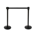 Futech Crowd Control Stanchion with a Retractable Black Belt-13"Diameter Base