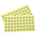Wamaco Size Dots Sticker, Round, XXL, Clear, 3000 Pack-Label Clothing Size