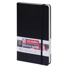 Talens Art Creation Hardbound Sketchbook - 5.1" x 8.3" - Black Cover - 80 Pages-Black hard cover sketchbook featuring ivory artist quality paper