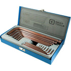 Gray Tools 13 Piece Metric, Long Arm Ball S2 Hex Key Set, 1.5mm-17mm-Contains Sizes: 1.5, 2, 2.5, 3, 4, 5, 5.5, 6, 8, 10, 12, 14, 17mm.