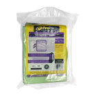 Intercept Micro Filter Bag - Open Collar - Fits 10 quart- 10 pack-Thicker, won't shred, treated with antimicrobial organic agent. Double-pleated design gives 21% more filtration area