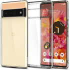 Spigen Crystal Hybrid Case for Google Pixel 6 Pro - Crystal Clear-Compatibility: Google Pixel 6 Pro