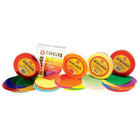 Hygloss 5" Tissue Paper Circle, Primary, 1920 Pack (HYG88155)-Size: 5"