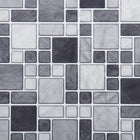 CTG Brands Square Wall Tile, 10" x 10", Grey, 6 Pack-Dimension parfaite : chaque feuillet de dosseret mesure 25,4cm L x 25,4cm H (10" L x 10" H) (environ 0,39 mètres carrés/4,17 pieds carrés par carton)