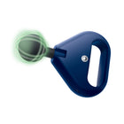 Lomi Mini pistolet masseur à percussion sans fil avec 3 têtes interchangeables - Bleu-3 têtes de massage distinctives