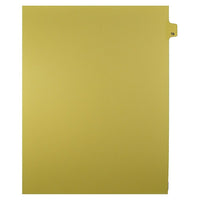 Mark Maker – Onglets séparateurs juridiques beiges, 1/25 onglets, format lettre, sans trous, numéro 78, 25/paquet-Onglets séparateurs beiges, 1/25 onglets